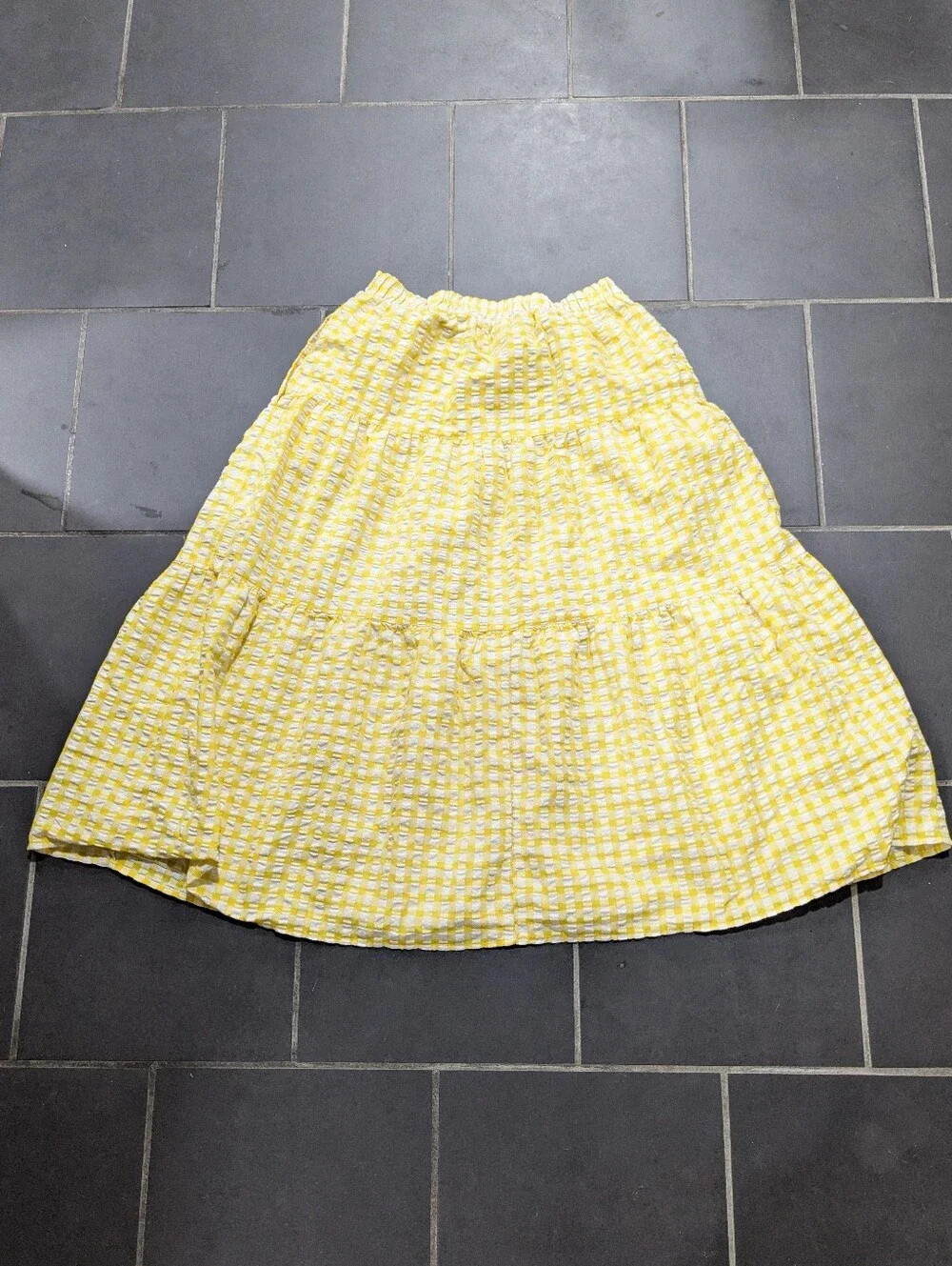 Gingham skirt